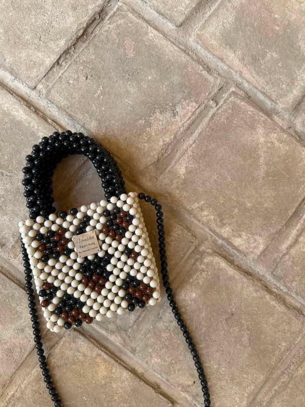 کیف دستی و دوشی طرح پلنگی مدل پیچازی